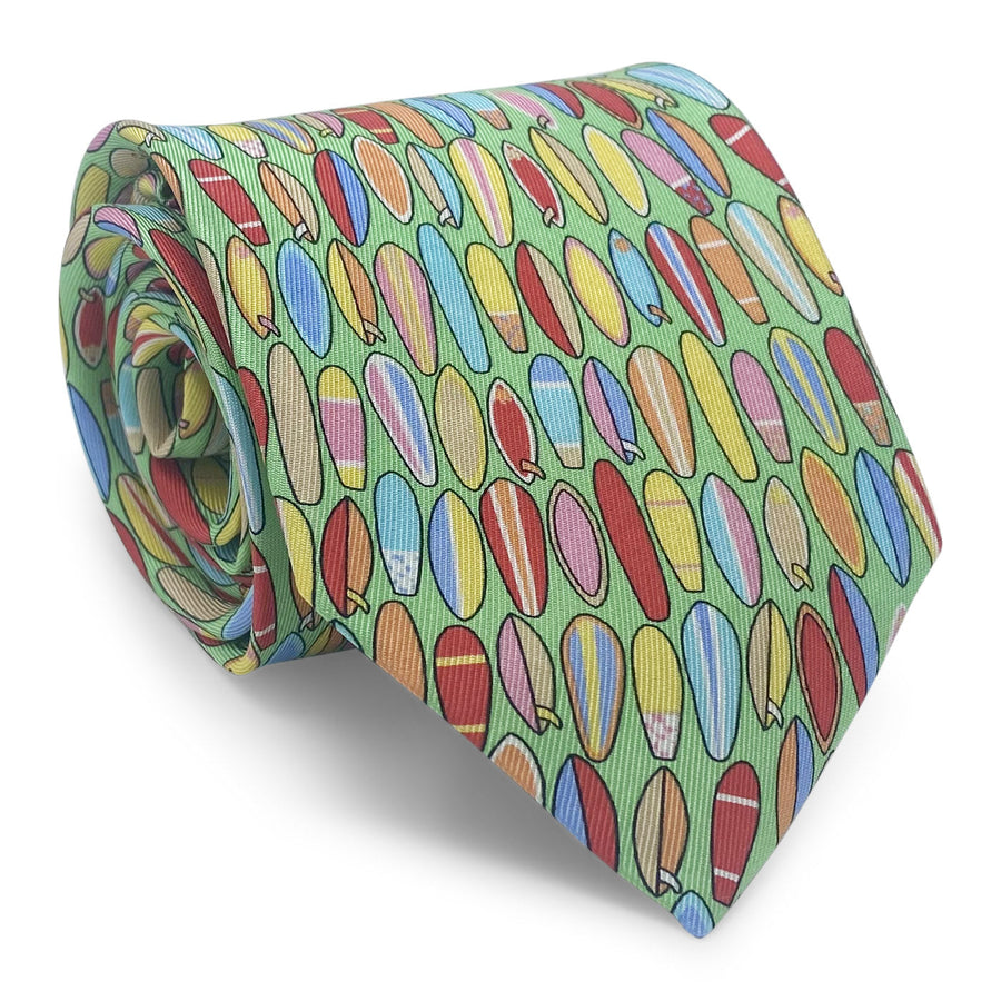 Surfboards: Tie - Green
