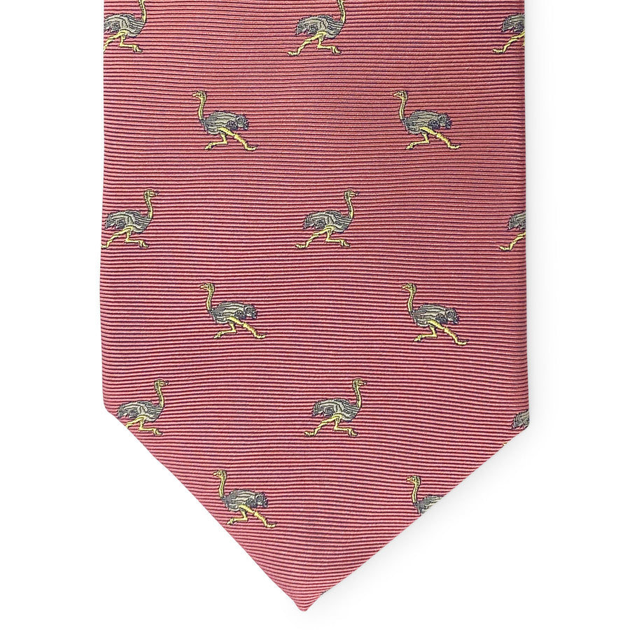 Ostrich: Tie - Pink