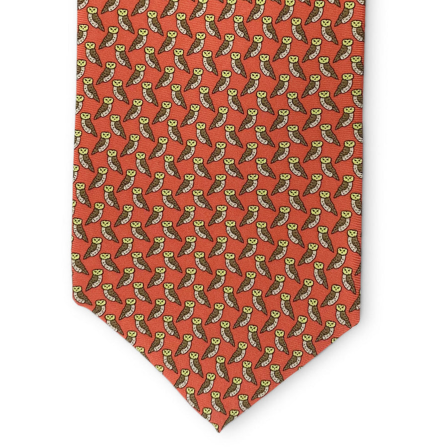 Owls: Tie - Red