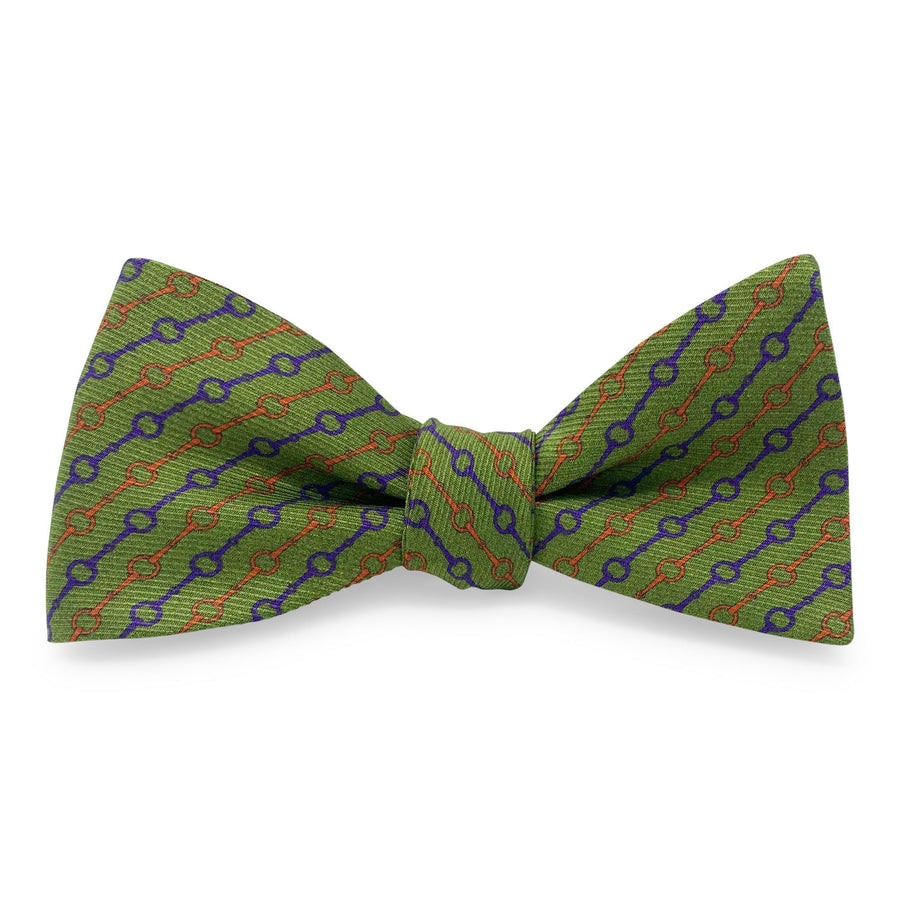 Snafflebit Stripe: Bow - Green