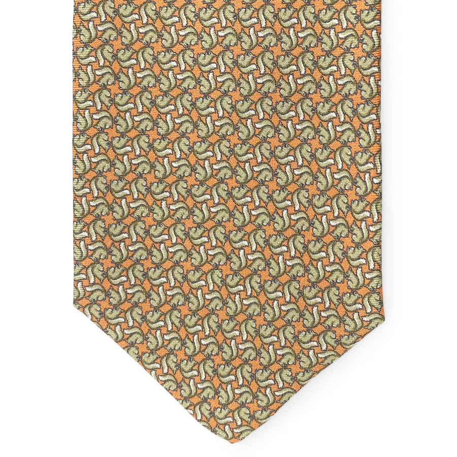 Squirrels: Tie - Orange