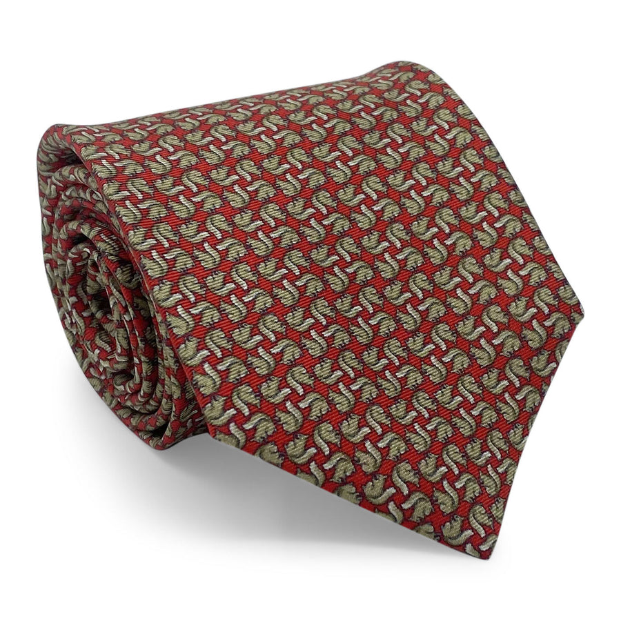 Squirrels: Tie - Red
