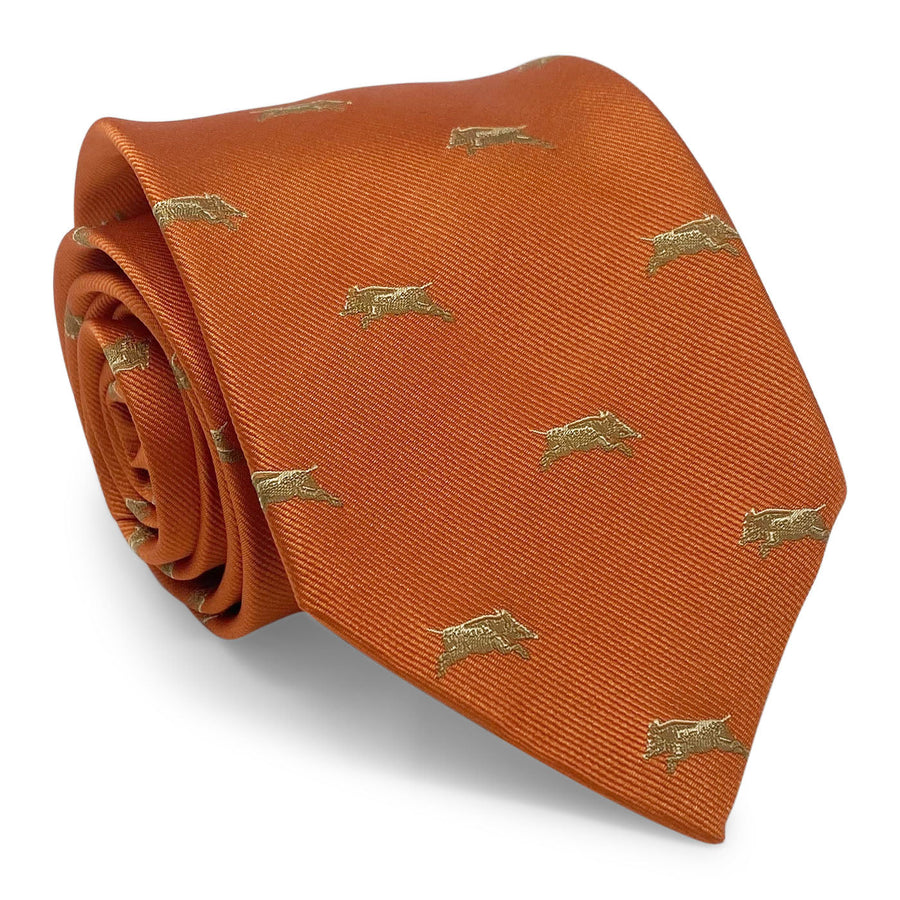 Wild Boar: Tie - Orange