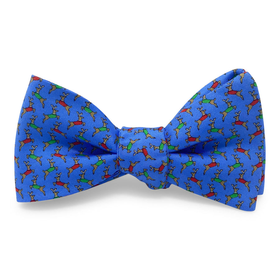 Vested Deer: Bow - Blue