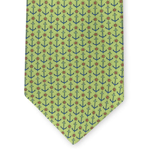 Compass Rose: Tie - Green