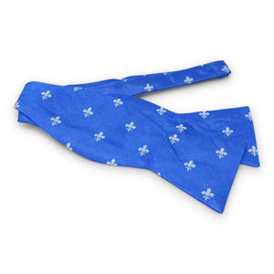 Fleur de Lis: Bow - Blue