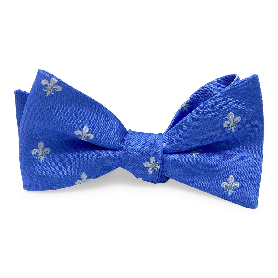 Fleur de Lis: Bow - Blue