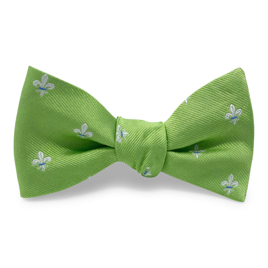 Fleur de Lis: Bow - Green