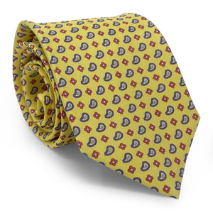 Neat Pines: Tie - Yellow