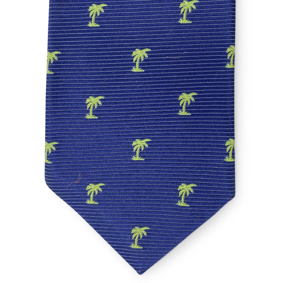 Palms: Tie - Navy