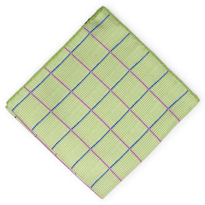 South Shore: Silk Pocket Square - Green