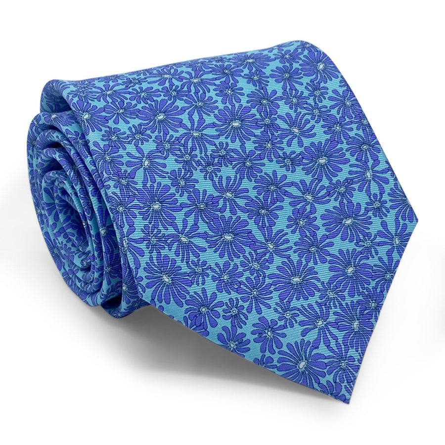 Zinnia: Tie - Aqua