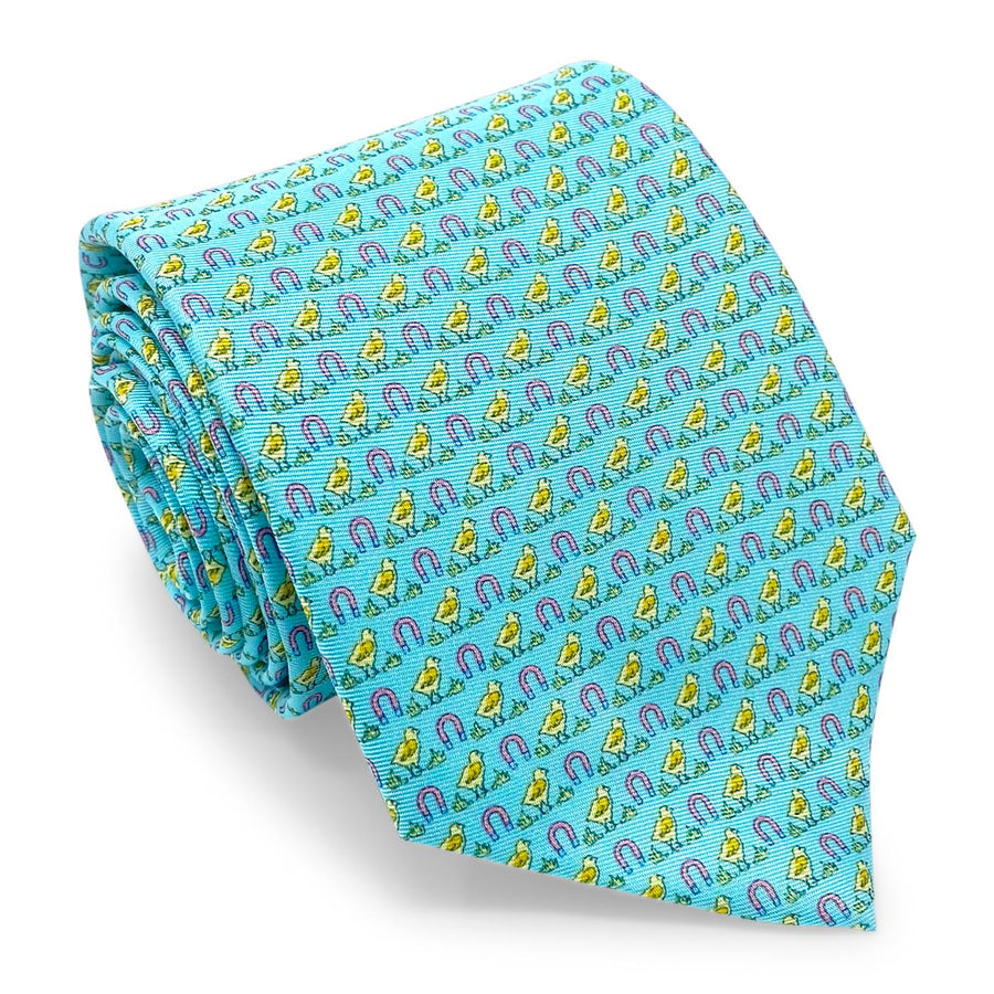 Chick Magnet: Tie - Aqua