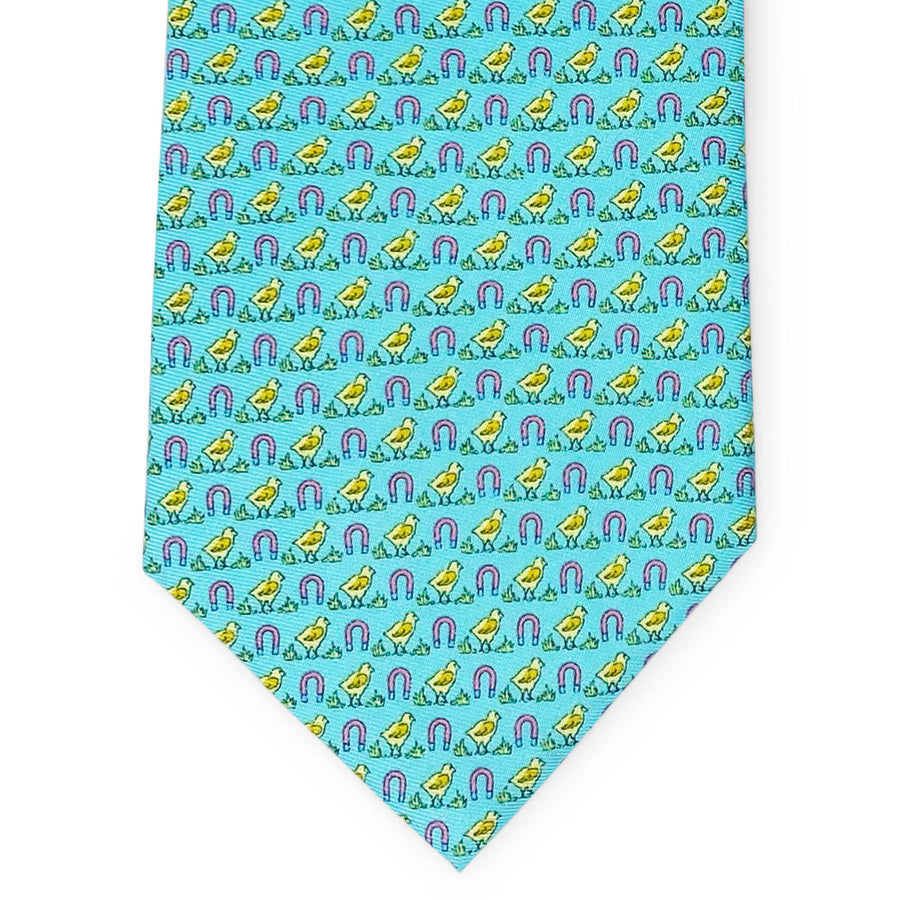 Chick Magnet: Tie - Aqua