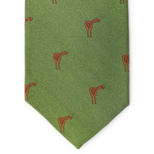 Horse's Ass: Tie - Green/Orange