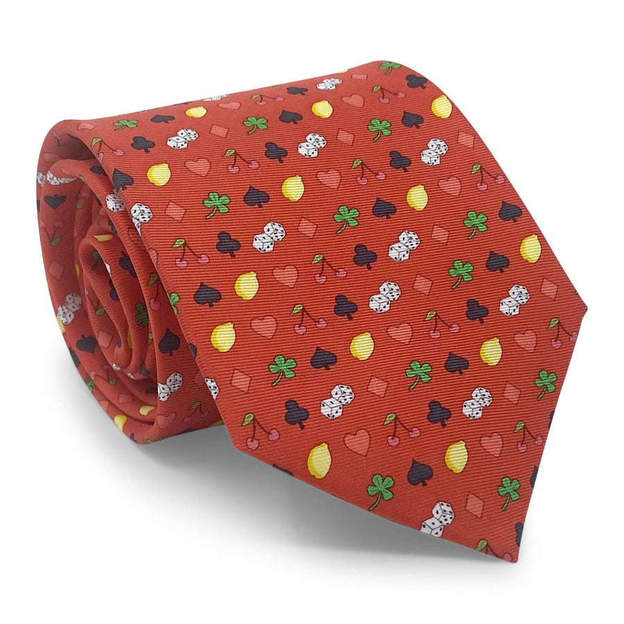 Slots of Luck: Tie - Red