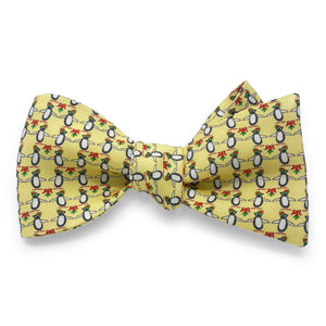 Mistletoe Penguins: Bow - Yellow