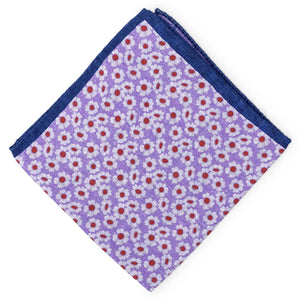 Eseeola Lodge Reversible: Silk Pocket Square - Purple