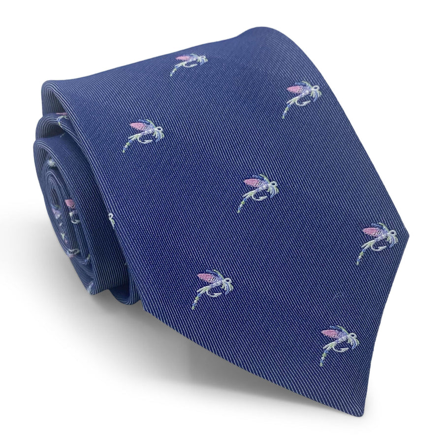 Woven Wulff: Tie - Navy