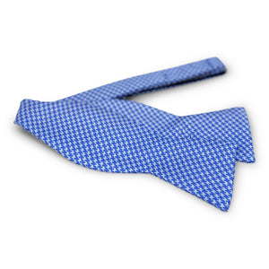 Houndstooth: Bow - Blue