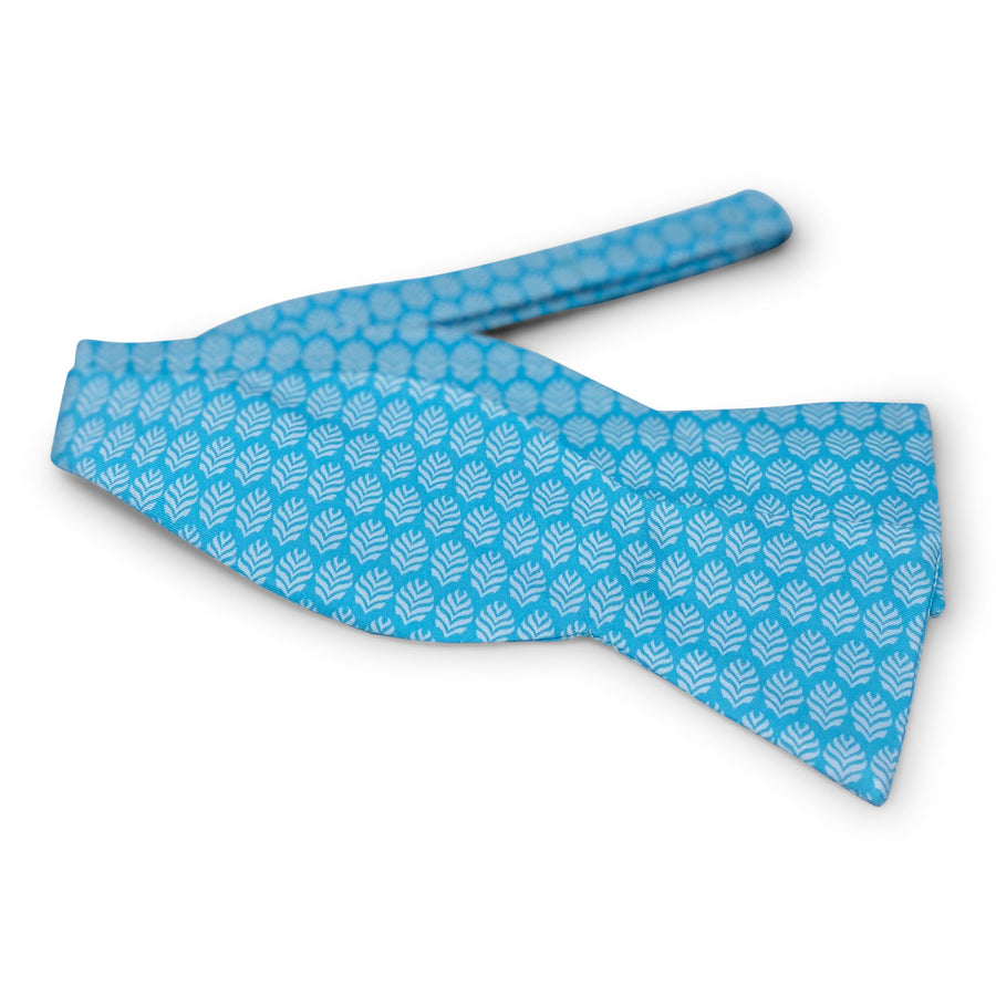 Palm Print: Bow - Aqua