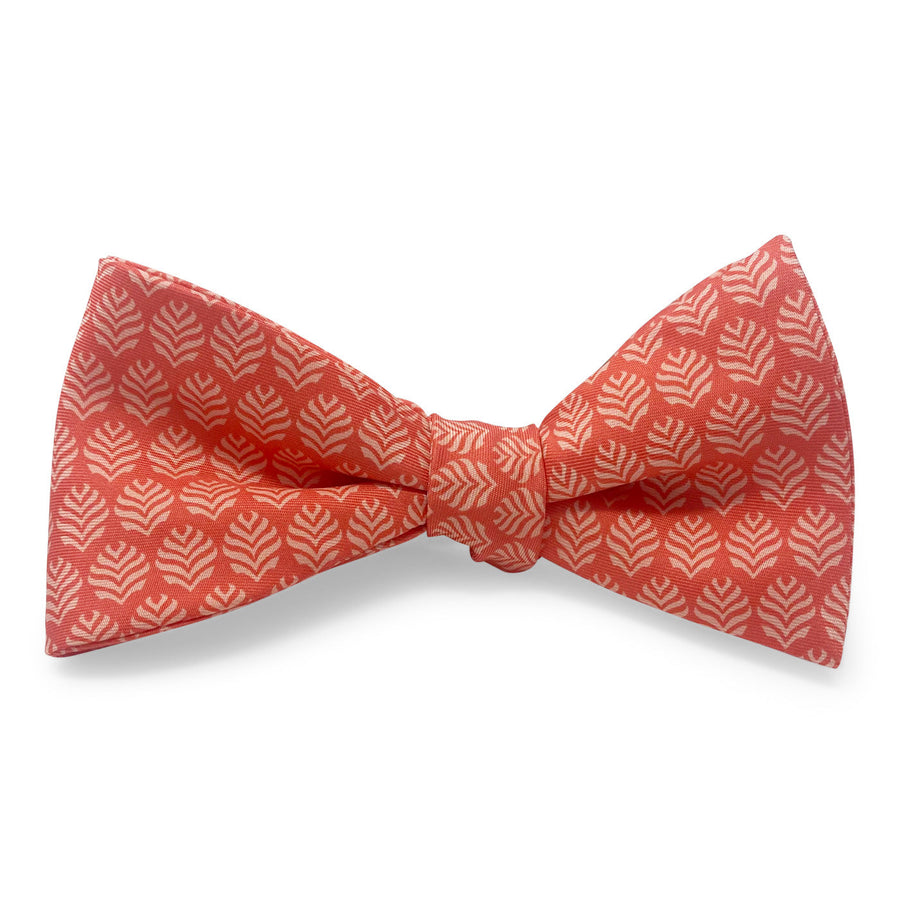 Palm Print: Bow - Coral