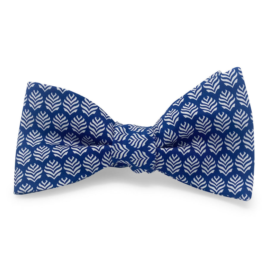 Palm Print: Bow - Navy