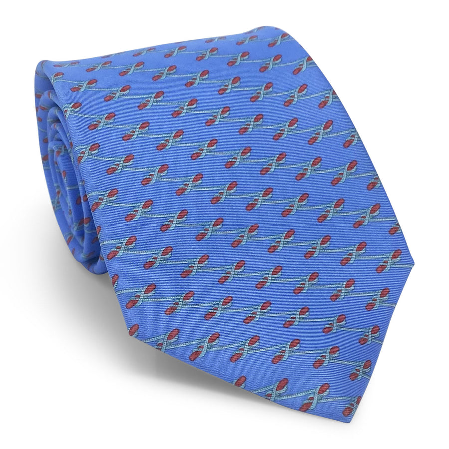 Boat Cleat: Tie - Blue