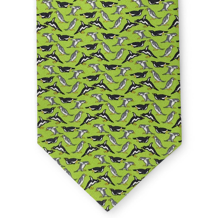 Penguins: Tie - Green