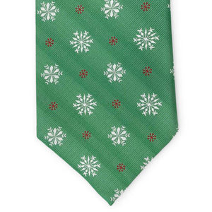 Snowflake: Tie - Green