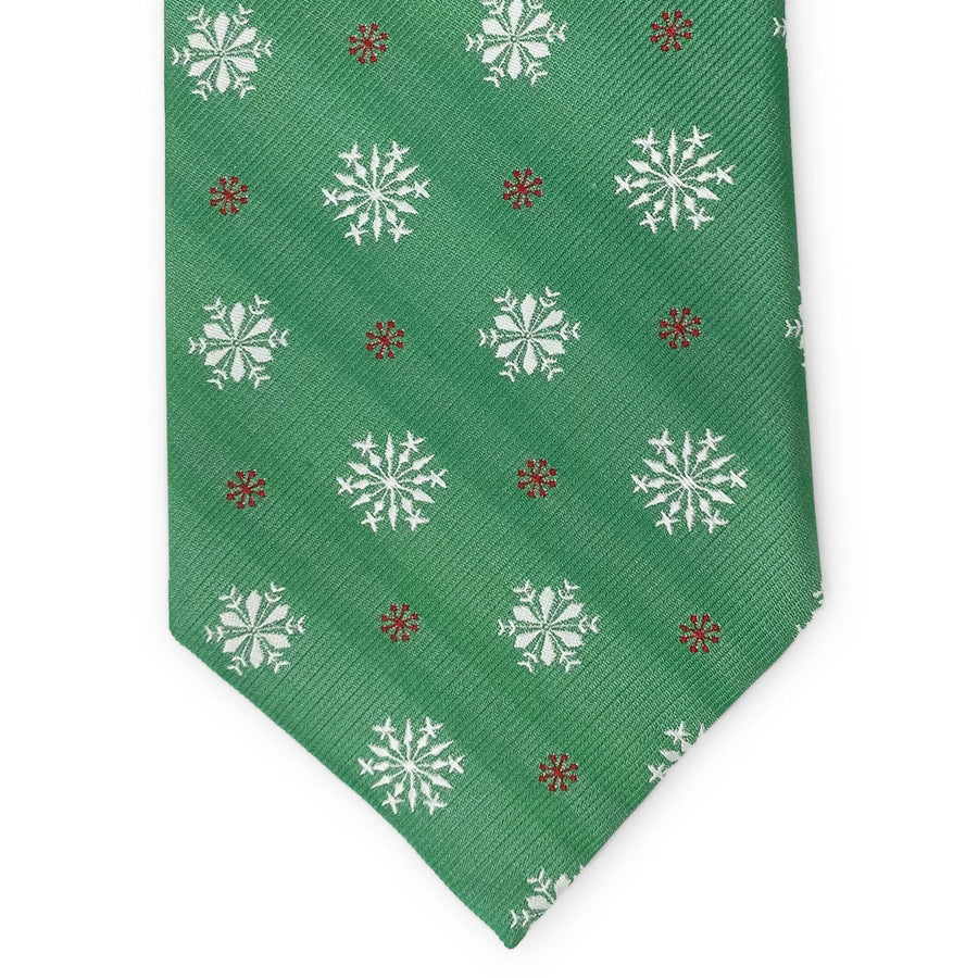Snowflake: Tie - Green