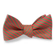 Load image into Gallery viewer, Stripes: Bow - Red/Lime
