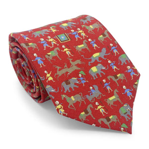 Elephants: Tie - Red