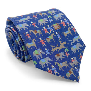 Elephants: Tie - Navy