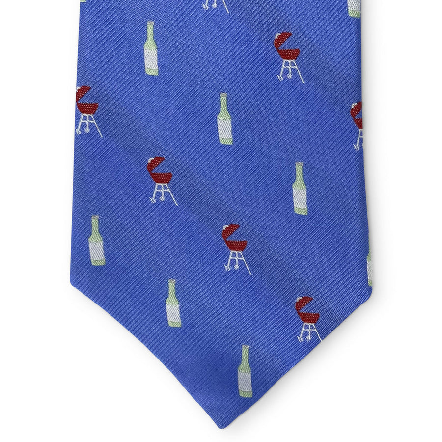 Grill: Tie - Blue