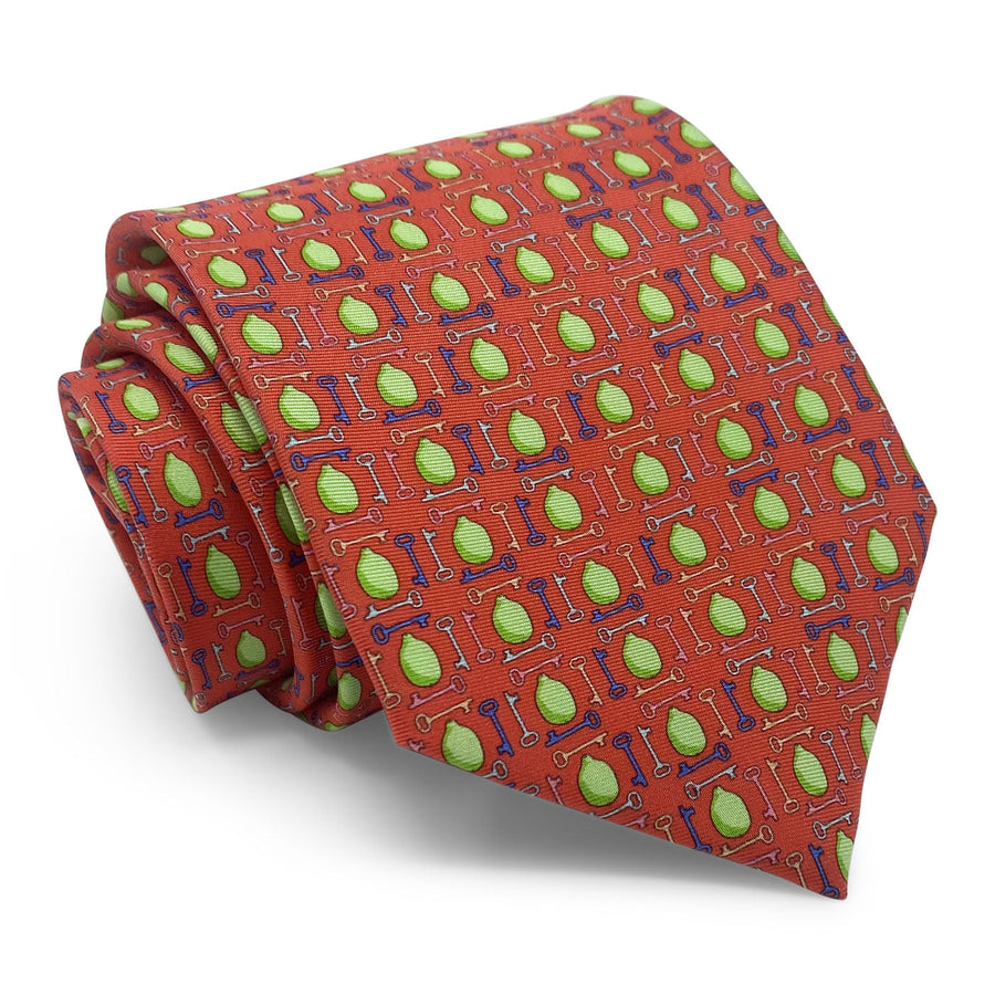 Key Lime: Tie - Coral