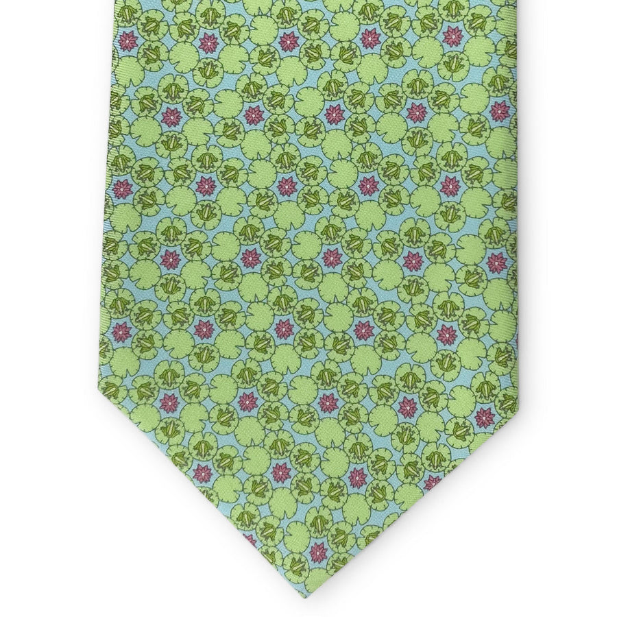 Lily & Frog: Tie - Aqua