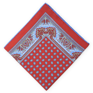 McCartney: Silk Pocket Square - Red