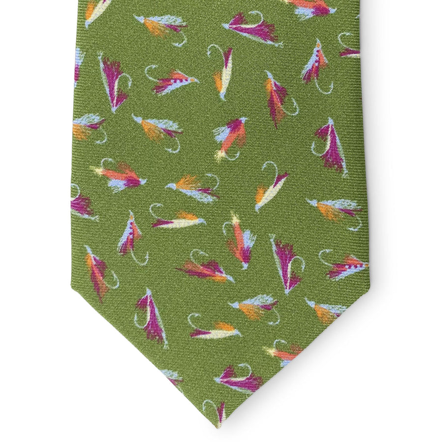 Making a Splash: Tie - Green