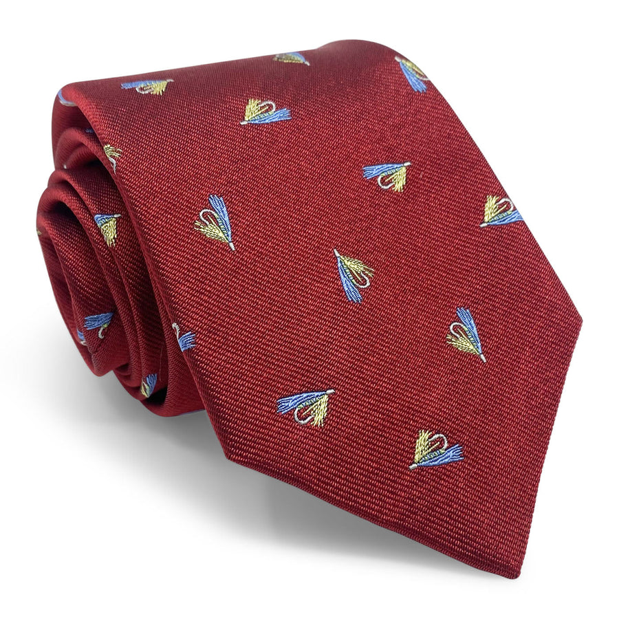 Gone Fishing: Tie - Red