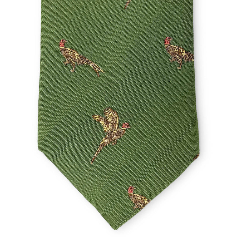 Pheasant Club: Tie - Green