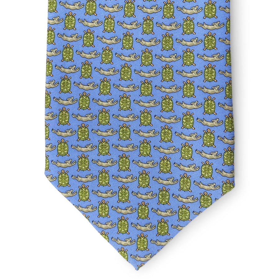 Tortoise & Hare: Tie - Blue