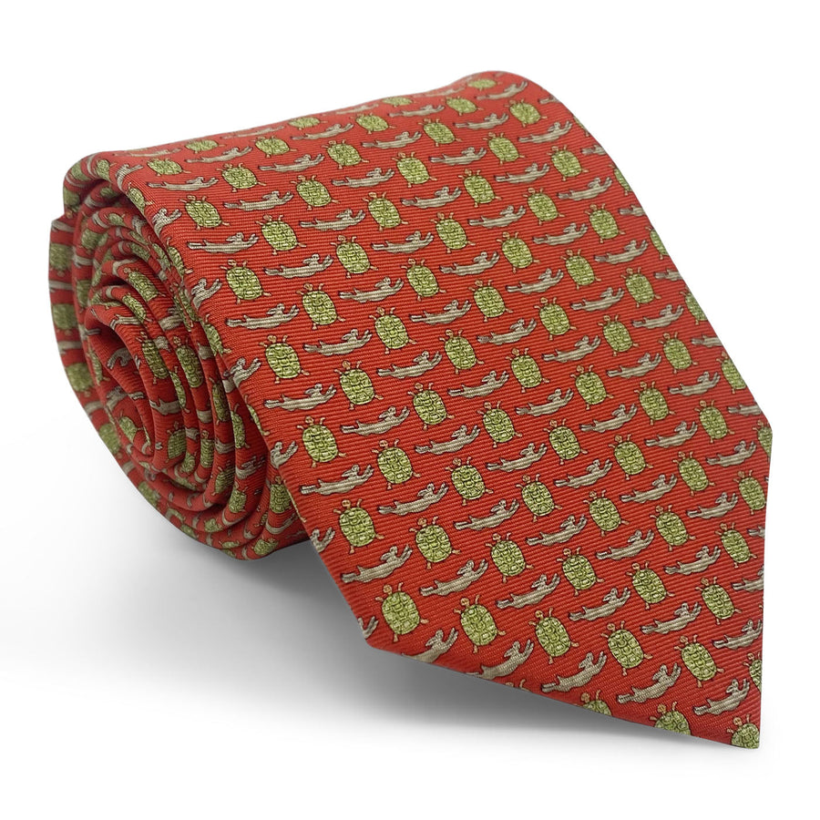 Tortoise & Hare: Tie - Red