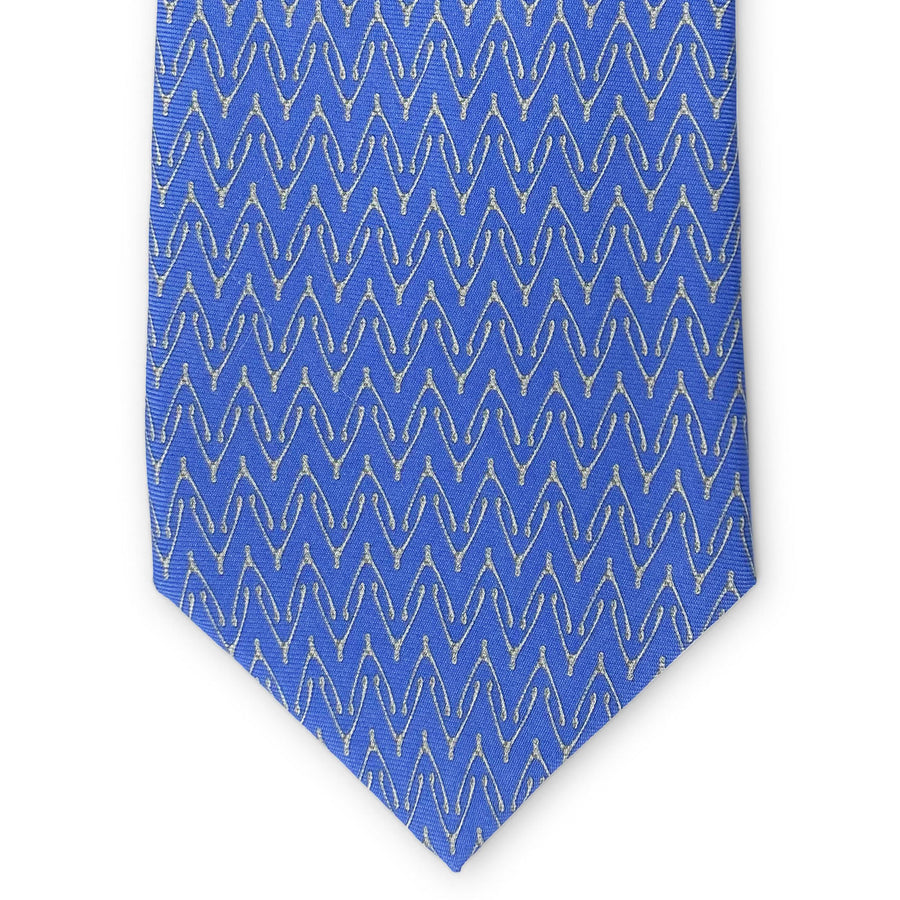 Wishbones: Tie - Blue