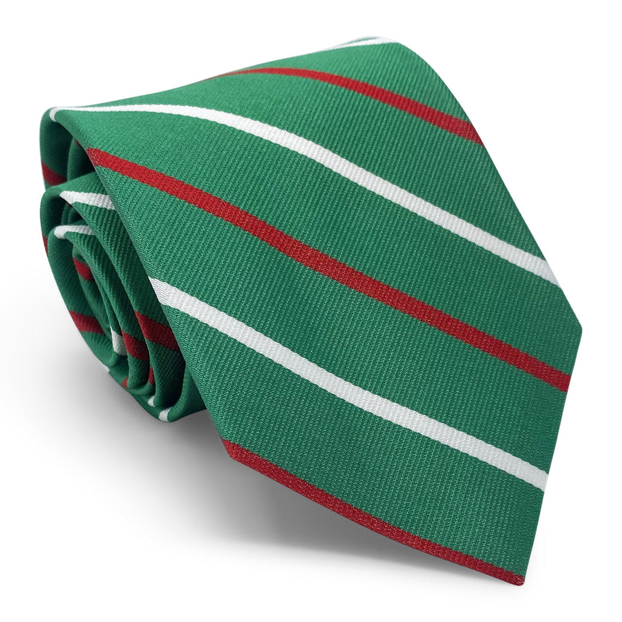 Single Stripes: Tie - Green