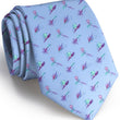 Load image into Gallery viewer, Hooked on Flies: Tie - Light Blue
