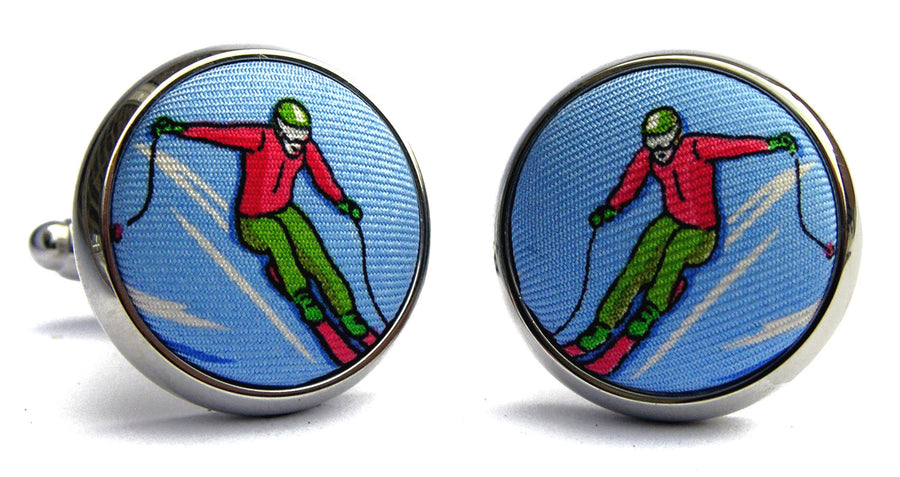 Fresh Powder: Cufflinks - Blue