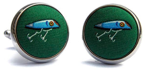 Perfect Tackle: Cufflinks - Green