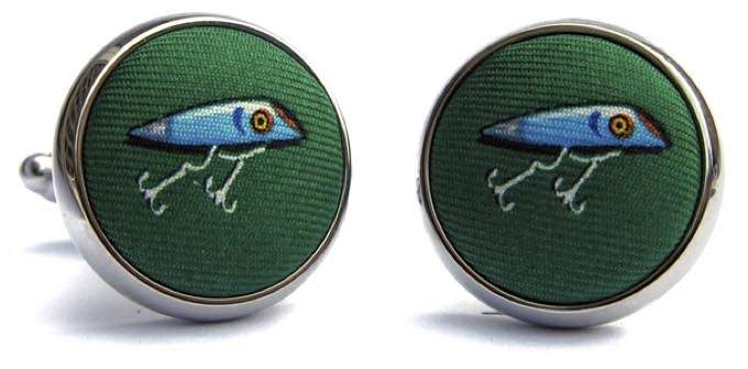 Perfect Tackle: Cufflinks - Green