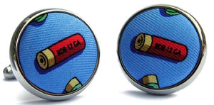 Sittin' Shotgun: Cufflinks - Blue